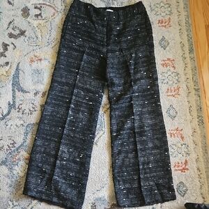 Adam Lippes Charcoal Tweed Trousers